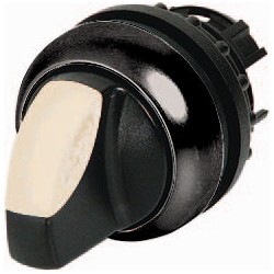 M22S-WLK3-W Illuminated selector switch actuator, 2 positions