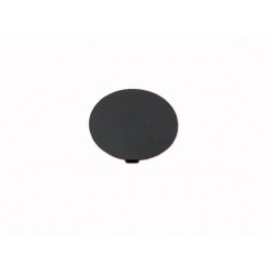 M22-XDP-S Button plate, mushroom black, blank